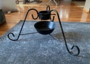 Stojak choinkowy metalowy, klasyczny sr 8cm