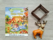 Książka leśne opowiastki Alicja i leśna gromadka + jelonek w zagrodzie