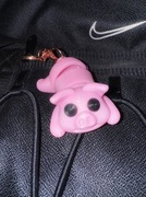 Breloczek Świnka 3D – Uroczy Dodatek do Plecaka!!