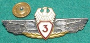 Odznaka Mechanika Kierowcy Czołgów 3 klasy