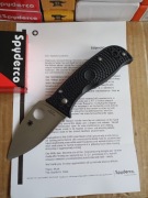 Nóż składany Spyderco Lil' Temperance 3 Lightweight K390 C69PBL3K390 czarne