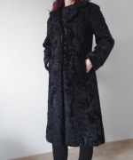Płaszcz futro karakuły 