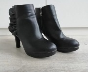 VICES, botki, rozmiar 38, czarne