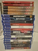 Zestaw gier 15szt. Na ps4, 3szt. Na psp 2szt. Na switch