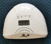 Lampa do paznokci dual LED UV manicure hybrydy żele 48W lustrzane dno