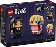 Świąteczny Hit! Lego BrickHeadz 40750 Wednesday i Enid z rodziny Addamsów 