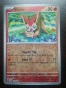 REVERSE HOLO Victini 030/162 Karta POKEMON TCG S&V Temporal Forces