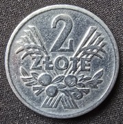 2 złote 1974 rok