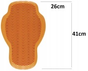 Ochraniacz protektor pleców D3O ORANGE LVL 2 rozm. M