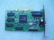 Bardzo stara karta graficzna S3 Trio64V2/DX   PCI  z 1999 roku
