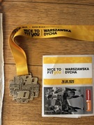 Warszawska Dycha „Nice to Fit You” - torba + naklejki + medal + rabaty