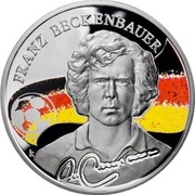 2008 Armenia 100 Dram Kings of Football BECKENBAUER