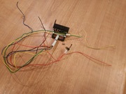 UNITRA ZRK magnetofon M 9109 wyłącznik krańcowy krańcówka wiązka wtyczka 