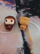 Złoty Harry Potter z jajka 2 figurki 