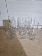 Szklanki na nóżce kielichy 6 sztuk do koktajli i innych napojów