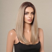 Peruka blond Lace front