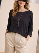 S. Oliver 100% wiskoza elegancka bluzka w serduszka roz.44/46