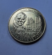 Medal pamiątkowy Jan Paweł II Notre Dam Paryż