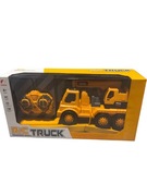 Zdalnie sterowany dźwig budowlany. Zabawka dla dzieci