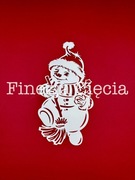 Bałwanek Gotowa dekoracja na Okno Zima Przedszkole