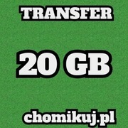 TRANSFER CHOMIKUJ 20 GB BEZTERMINOWO