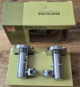 Komplet uchwytów uchylnych do lustra