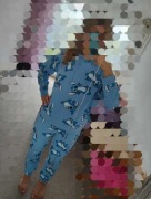 Zestaw dresowy stitch niebieski