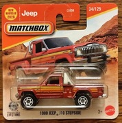 Matchbox 1980 JEEP J10 STEPSIDE JHN58 34/125 1:64