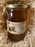 Miód Lipowy 1,1 Kg, z własnej pasieki