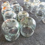 Bańki lekarskie medyczne szklane 1 komplet 22 sztuki PRL. Odbiór Warszawa