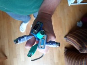 Kabel do przełącznika KVM (VGA + PS/2) – sprawny
