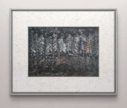 Oryginalny autorski obraz akrylowy "Looking for winter" z certyfikatem