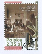 4642 100-lecie Poczty Miejskiej w Warszawie