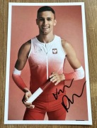 Dariusz Kowaluk - złoto Tokio 2020 oryginalny autograf zdjęcie 10x15 cm