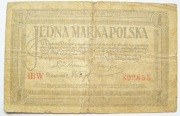 1 marka polska 1919 r.seria IBW