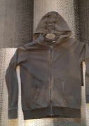 BLUZA ROZPINANA ZAMEK KANGURKA KAPTUR rozm. 146/152 grafitowa PEPPERTS!