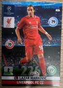 PANINI CHAMPIONS LEAGUE 2014/15 KARTA TEAM MATE LAZAR MARKOVIC
