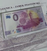 Banknot kolekcjonerski 0 euro Legnica Zamek Piastowski