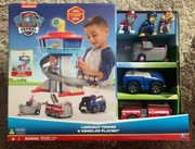 Psi patrol wieża obserwacyjna, baza główna, dźwięki z pojazdami i figurkami