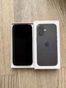 iPhone 16 128 GB Czarny | 100% kondycji baterii