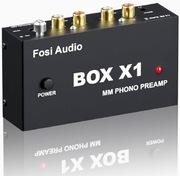 Fosi Audio BOX X1 przedwzmacniacz gramofonowy phono MM