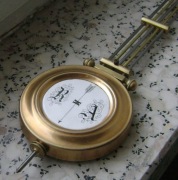 Lenzkirch wahadło mega brylant:mechanizm,tarcza,gong,skrzynia,sanki !