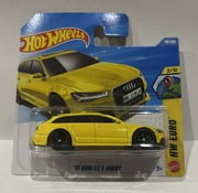 Hot Wheels '17 Audi RS 6 Avant Żółte 