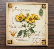 Śliczny obrazek z alabastru 