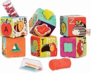 B. Toys miękkie klocki sensoryczne ABC Block Party BX1661