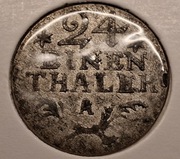 Moneta srebrna Niemcy Berlin Prusy 1/24 Talara 1786A