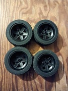 LEGO koła duże 44772 z oponami 81.6 X 36 r koła czarne