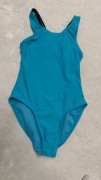4f niebieski strój kąpielowy na basen jednoczęściowy 122/128 7/8l sportowy
