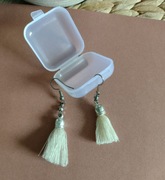 Kolczyki boho, pędzelki