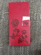 Etui na telefon Samsung A14 5G czerwony róże 